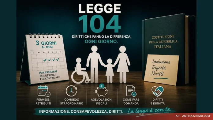 Legge 104: permessi, congedo straordinario, agevolazioni e diritti delle persone con disabilità