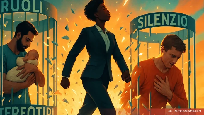 Persone diverse che spezzano gabbie di ruoli e stereotipi: libertà dal sessismo