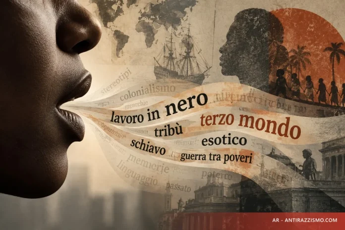 colonialismo sopravvive nelle parole